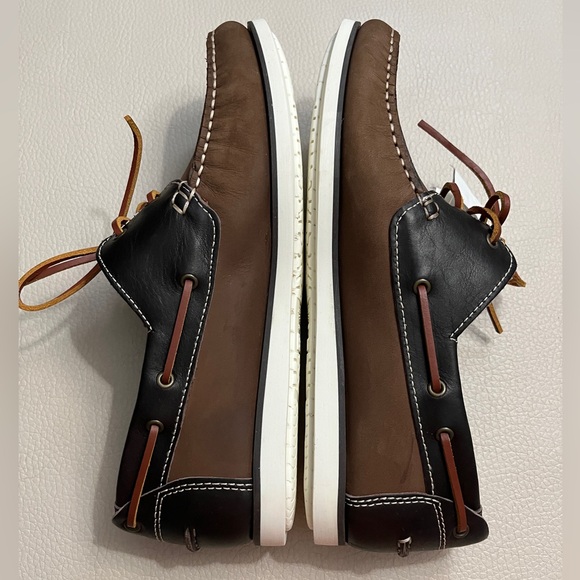 NWOB - Barbour Men’s Wake Boat Shoes - Made in Portugal - UK 10/US 11/EU 44 - Picture 5 of 10